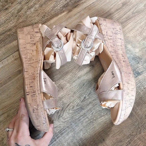 BOC Strappy Heeled Sandal Size 9M - Picture 3 of 14